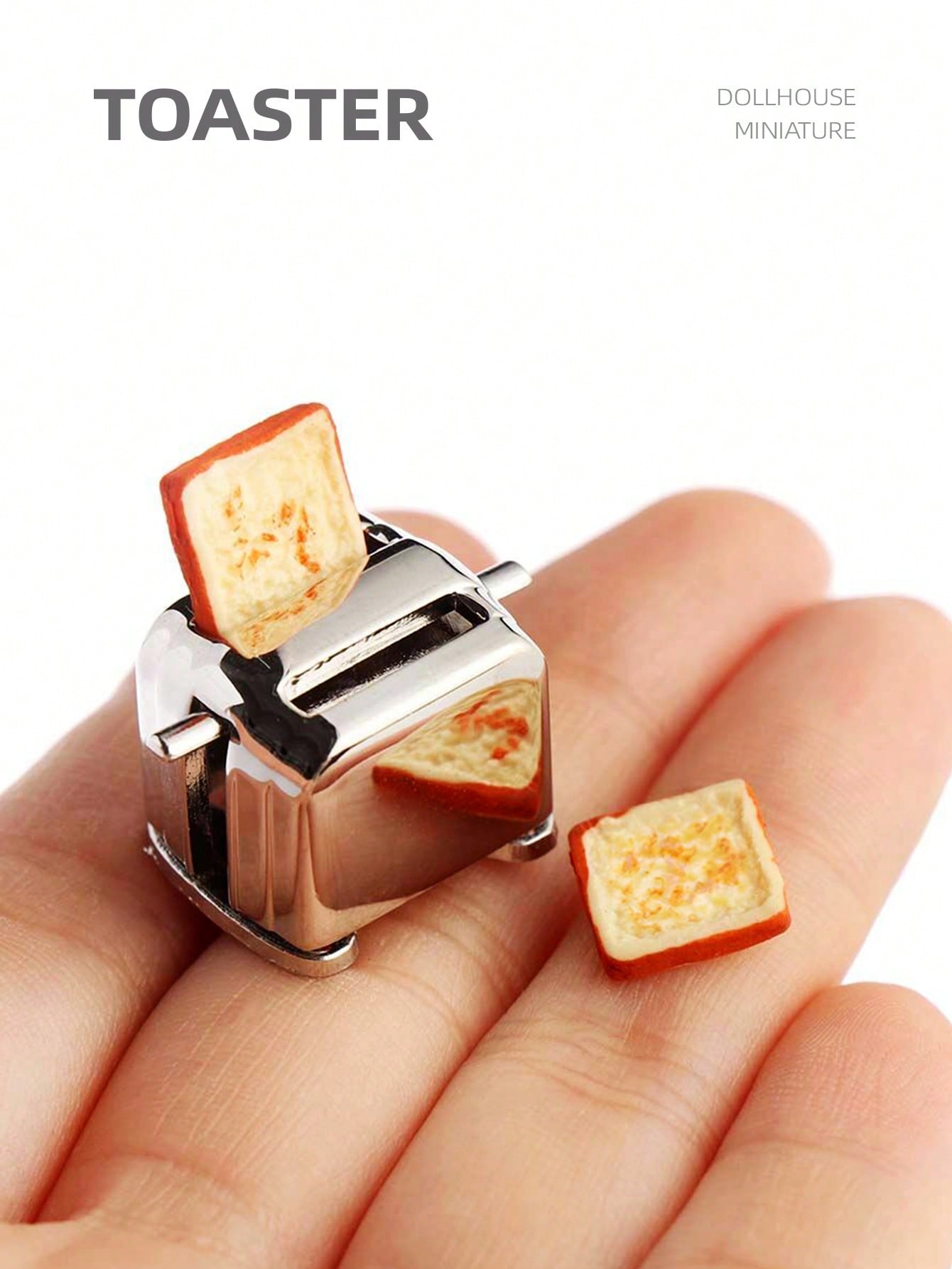 Toaster - Miniaturowy toster do domku dla lalek