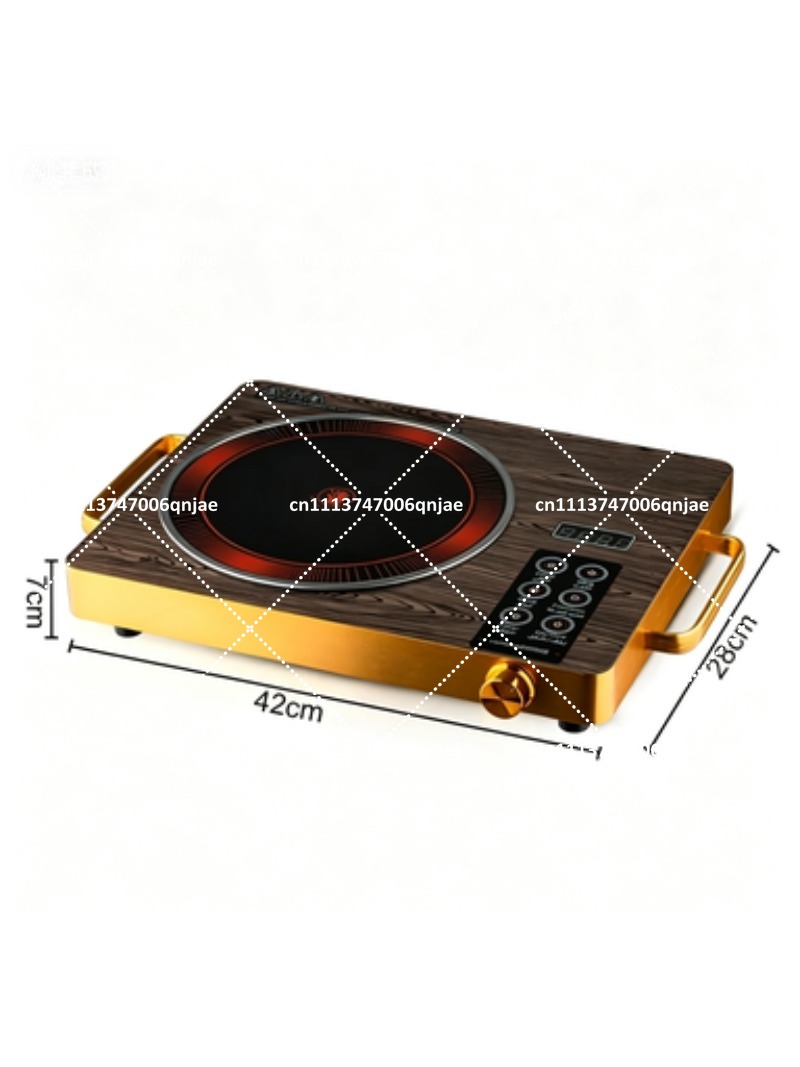 Induction Cooktop Portable - Elektryczna kuchenka ceramiczna o dużej mocy,