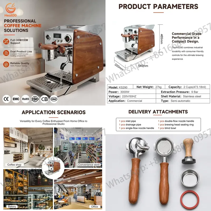 Coffee Maker - Wysokowydajny, komercyjny, domowy ekspres do kawy