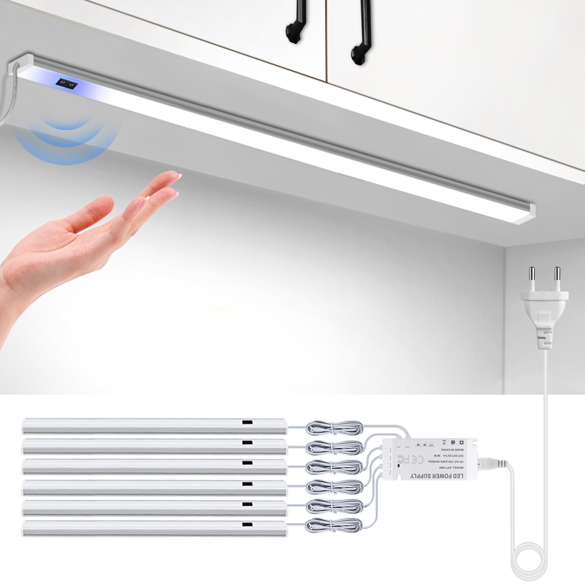Kitchen Appliances Cabinet - Łazienka Kuchnia LED Podszafkowe Światło Ręczne