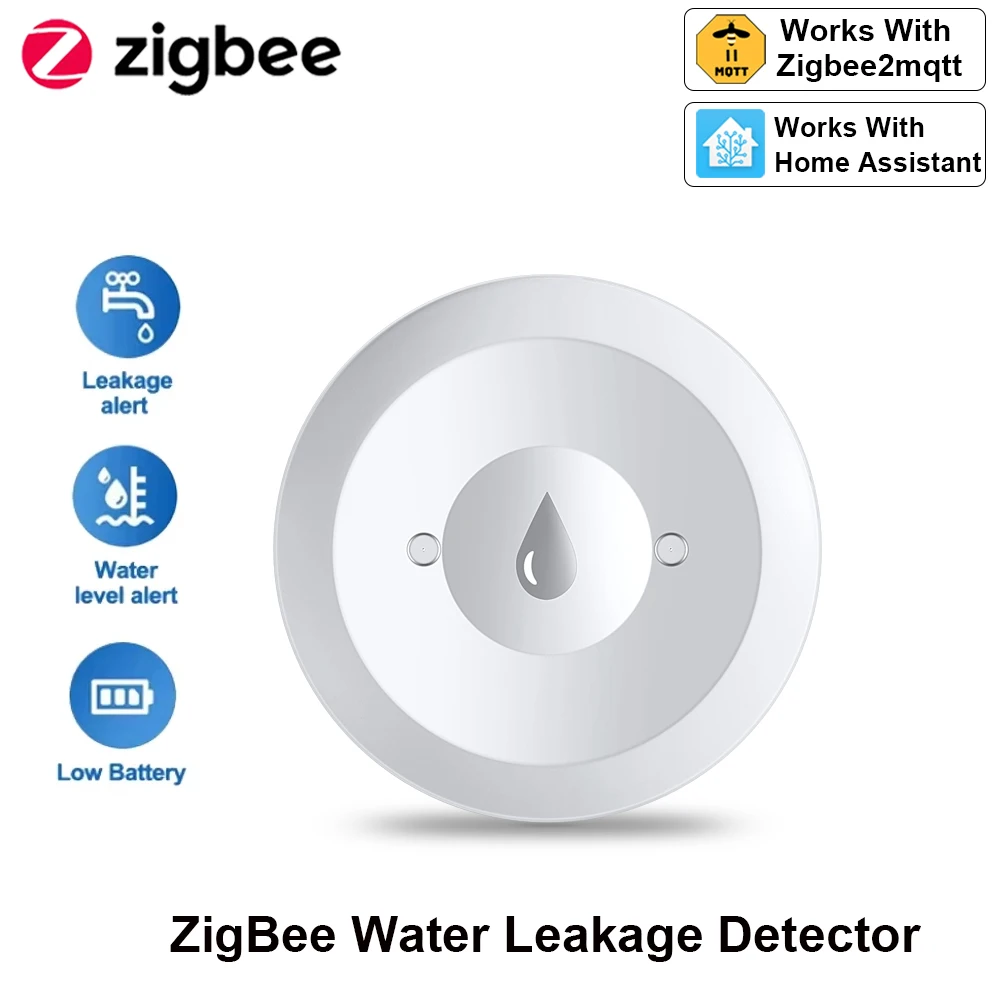 Kitchen Appliances Video - Czujnik zalania Zigbee, detektor wycieku wody,