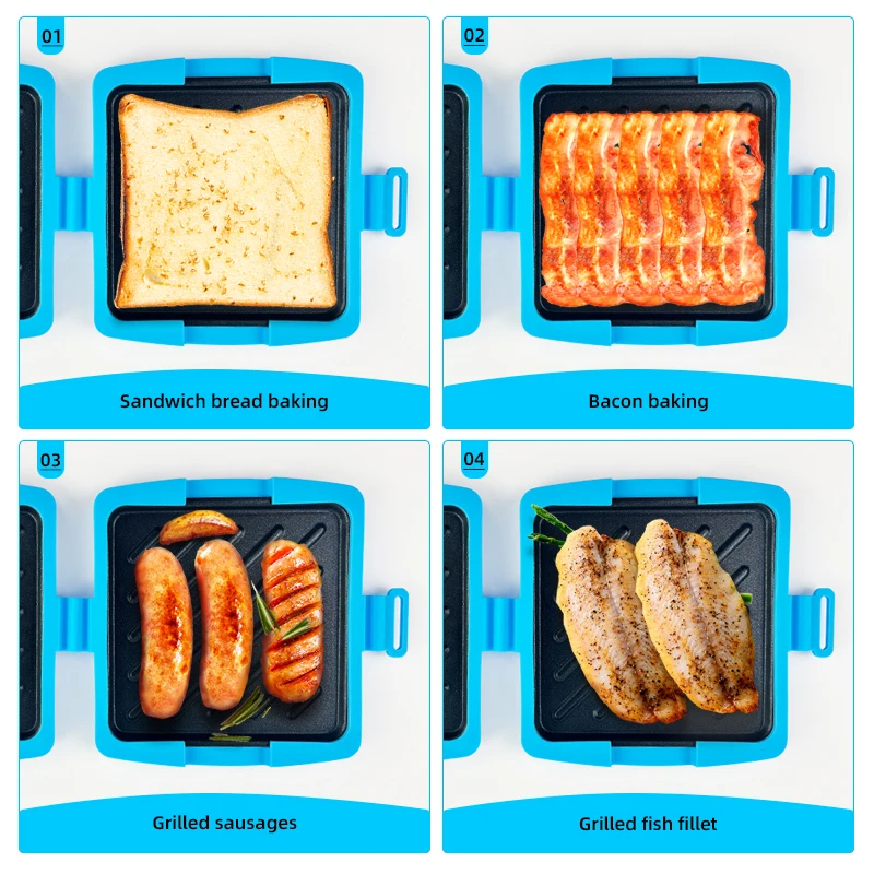 Zestaw 3 tosterek do kanapek z – Toaster recenzja i cena
