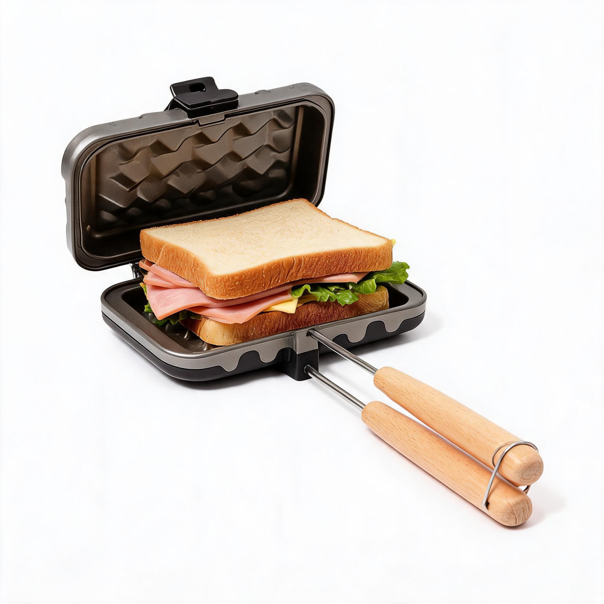 Opiekacz do kanapek z drewnian – Toaster recenzja i cena