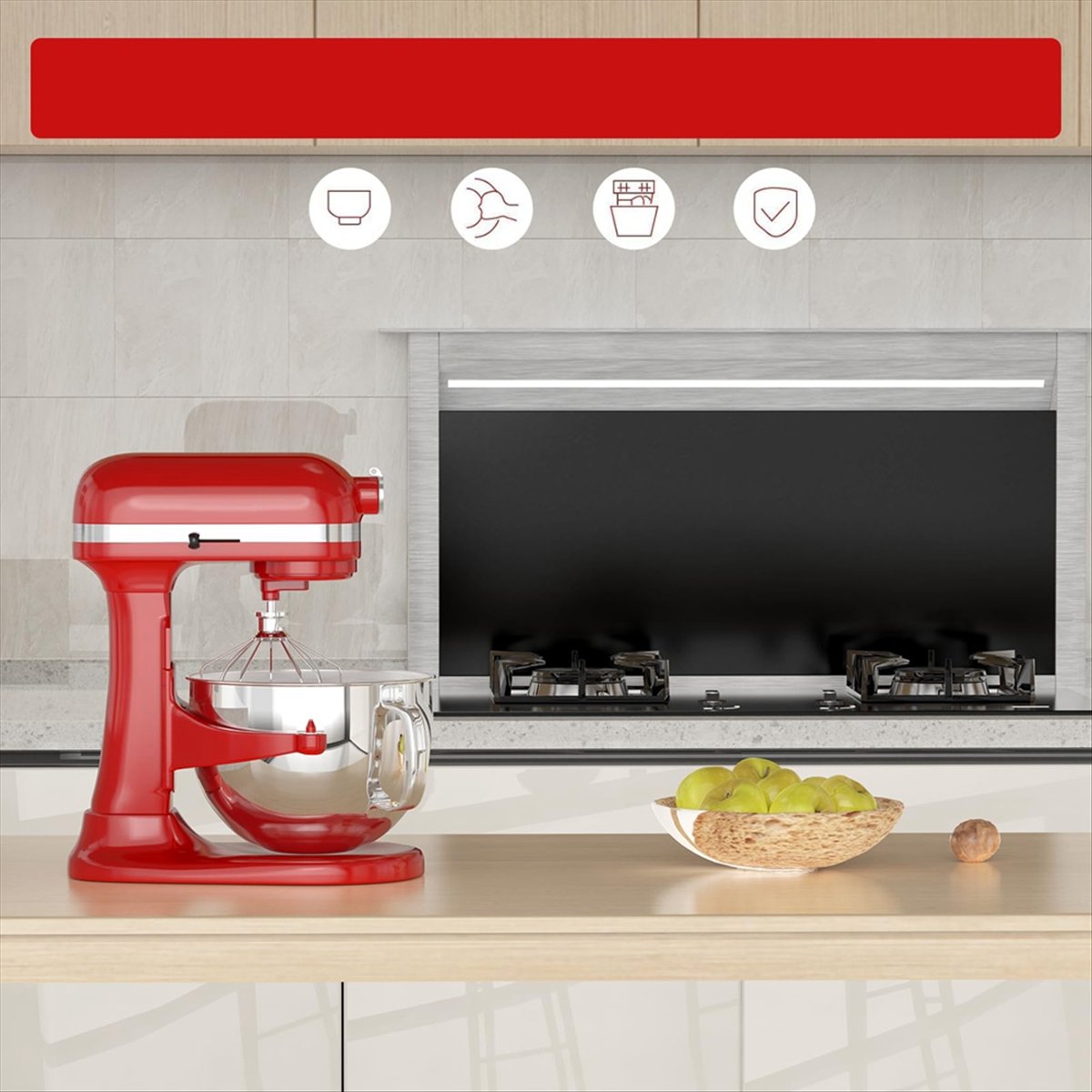 Misa ze stali nierdzewnej 6QT  – Stand Mixer recenzja i cena