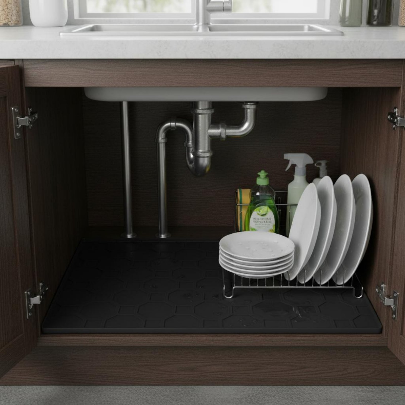 Wodoodporna mata pod zlew, łat – Kitchen Appliances Cabinet recenzja i cena